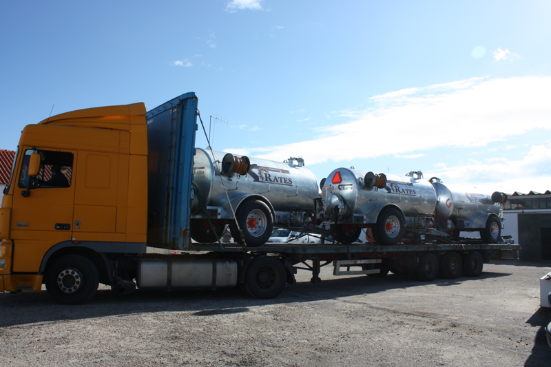 cisternas de transporte de água