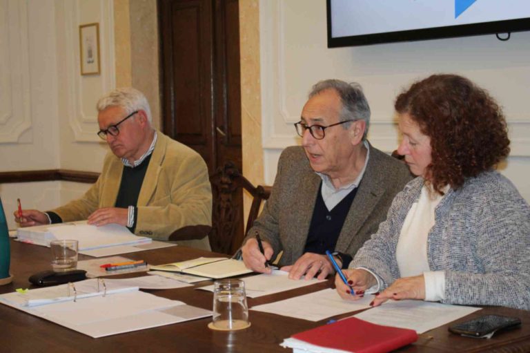 Reunião de Assembleia Intermunicipal no auditório da CIMAA