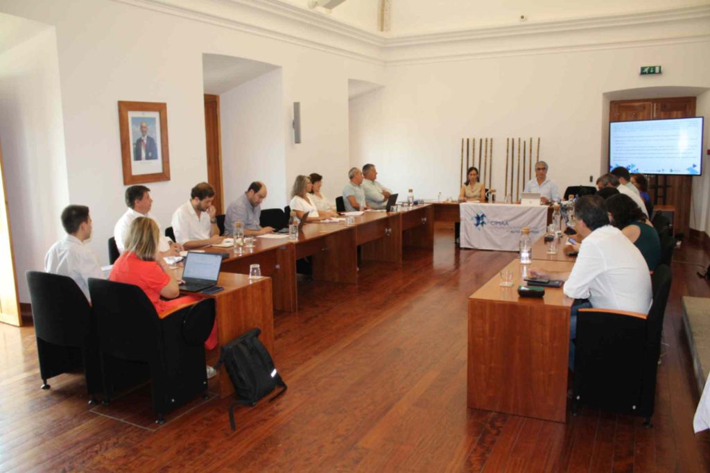 Reunião de Conselho Intermunicipal da CIMAA com a presença dos autarcas do Alto Alentejo em Portalegre