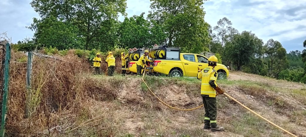 Treino dos Sapadores Florestais