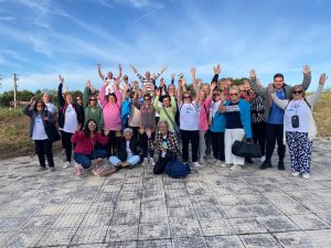 Aula de Hidroginástica no âmbito dos Jogos do Alto Alentejo nas Piscinas da Fonte Nova em Campo Maior