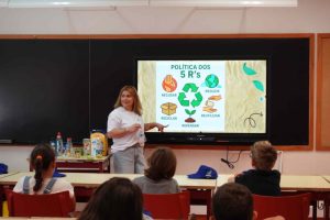 Ação de sensibilização ambiental com crianças do 1.º Ciclo em Gavião