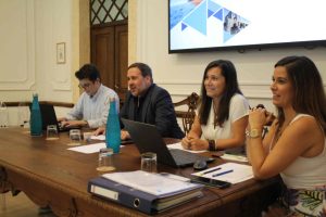 Reunião da Plataforma Supraconcelhia no auditório da CIMAA