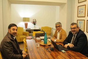 Reunião na CIMAA com o novo Diretor da Escola de Hotelaria e Turismo de Portalegre